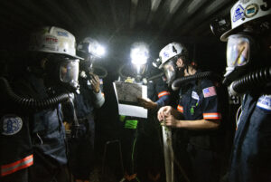 Teams  compete in  Eastern Collegiate National Mine  Rescue Contest